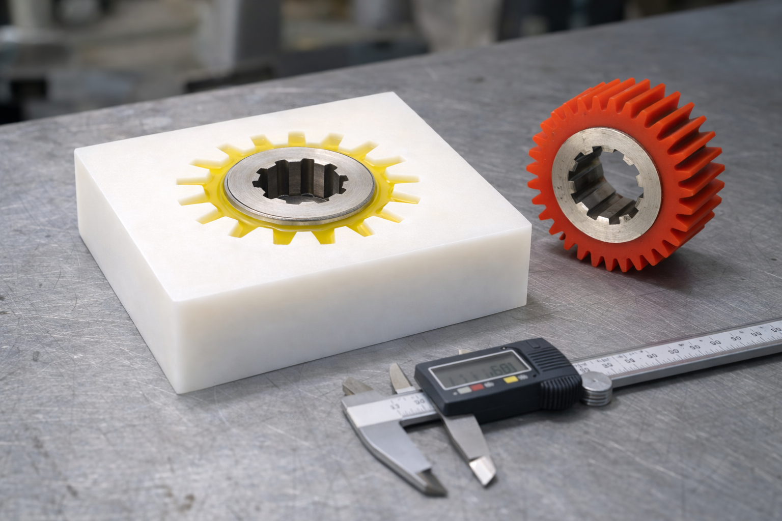 An example of prototyping - a key process in rubber & polyurethane R&D